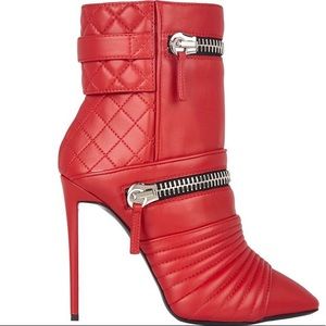 👠❤️HUGE SALE👠❤️Giuseppe Leather Moto booties